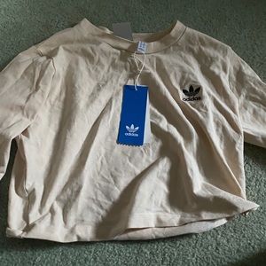 adidas crop brand new w tags